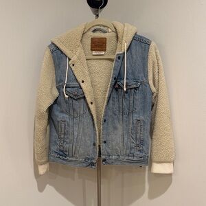 Levi’s Denim and Sherpa Jacket